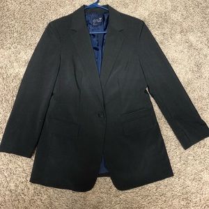 Dark grey boyfriend blazer